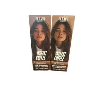 2-PACK Bleach London Instant Coffee Vegan Hair Dye 150ml